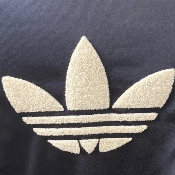 Adidas Navy and White Track Jacket - Picture 3 of 5